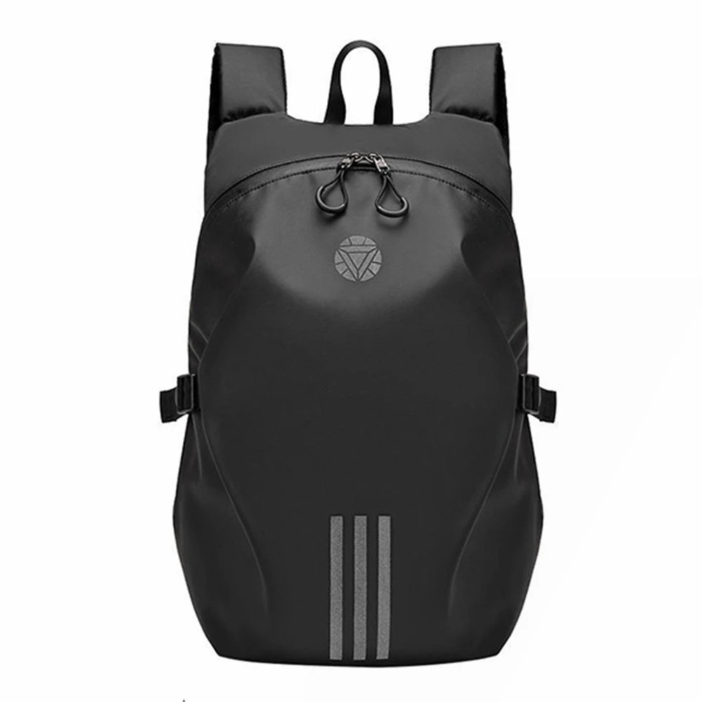 Motorcycle Helmet Backpack – Large, Waterproof & Reflective