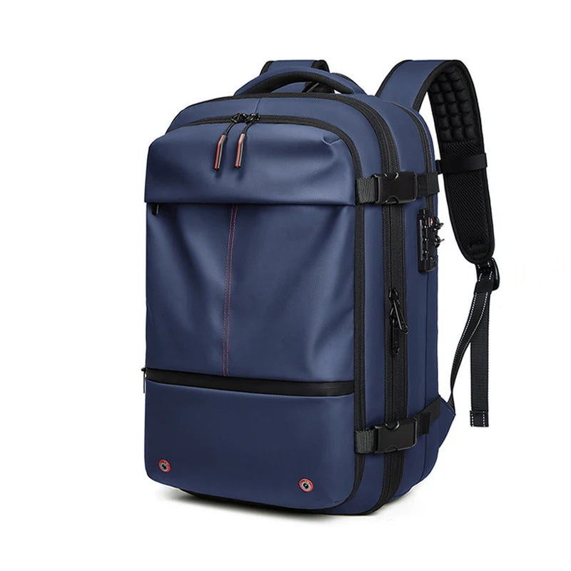 17" Expandable Travel Backpack for Men – Large Capacity Laptop & Business Backpack