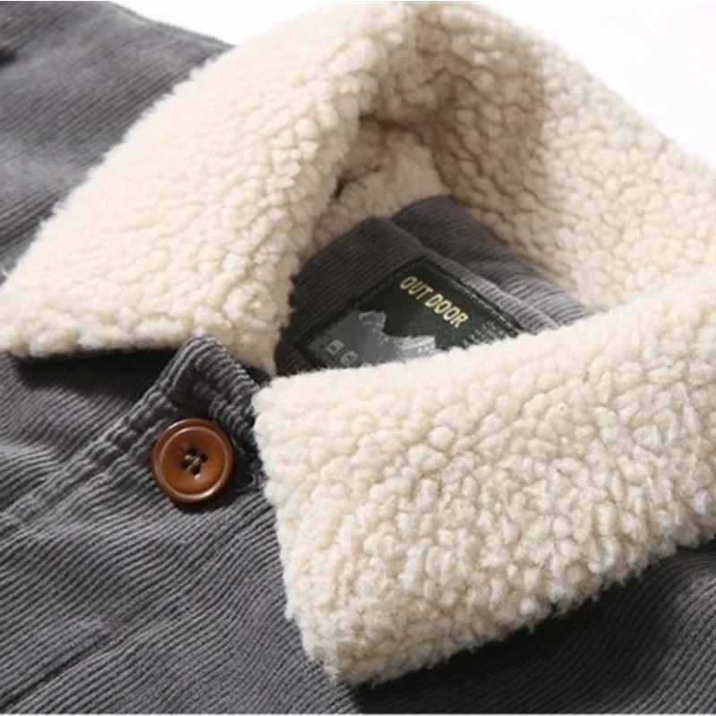 Men's Velvet Jacket with Lined Interior