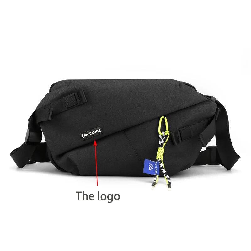 High-Quality Nylon Waist Pack – Unisex Chest & Crossbody Bag