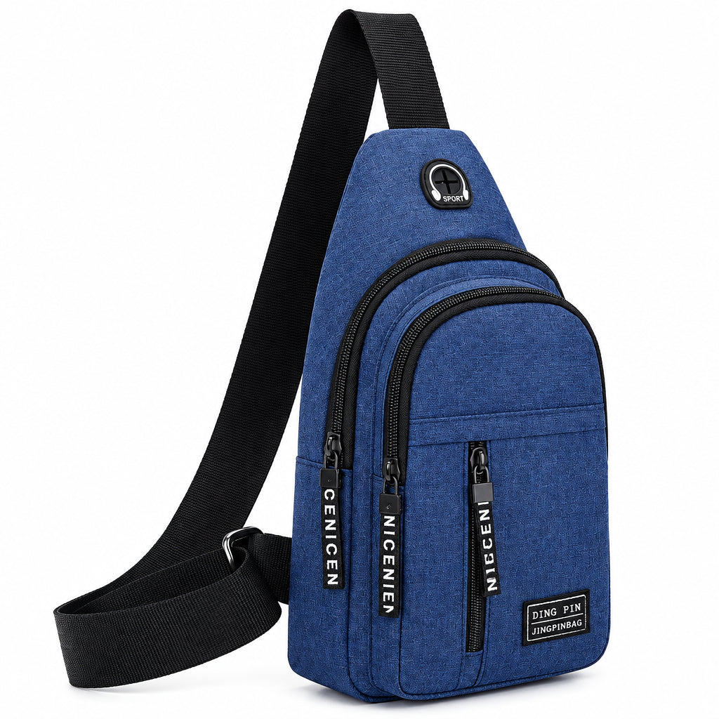 Men’s Crossbody Chest Bag – Multifunctional Travel Sling Bag