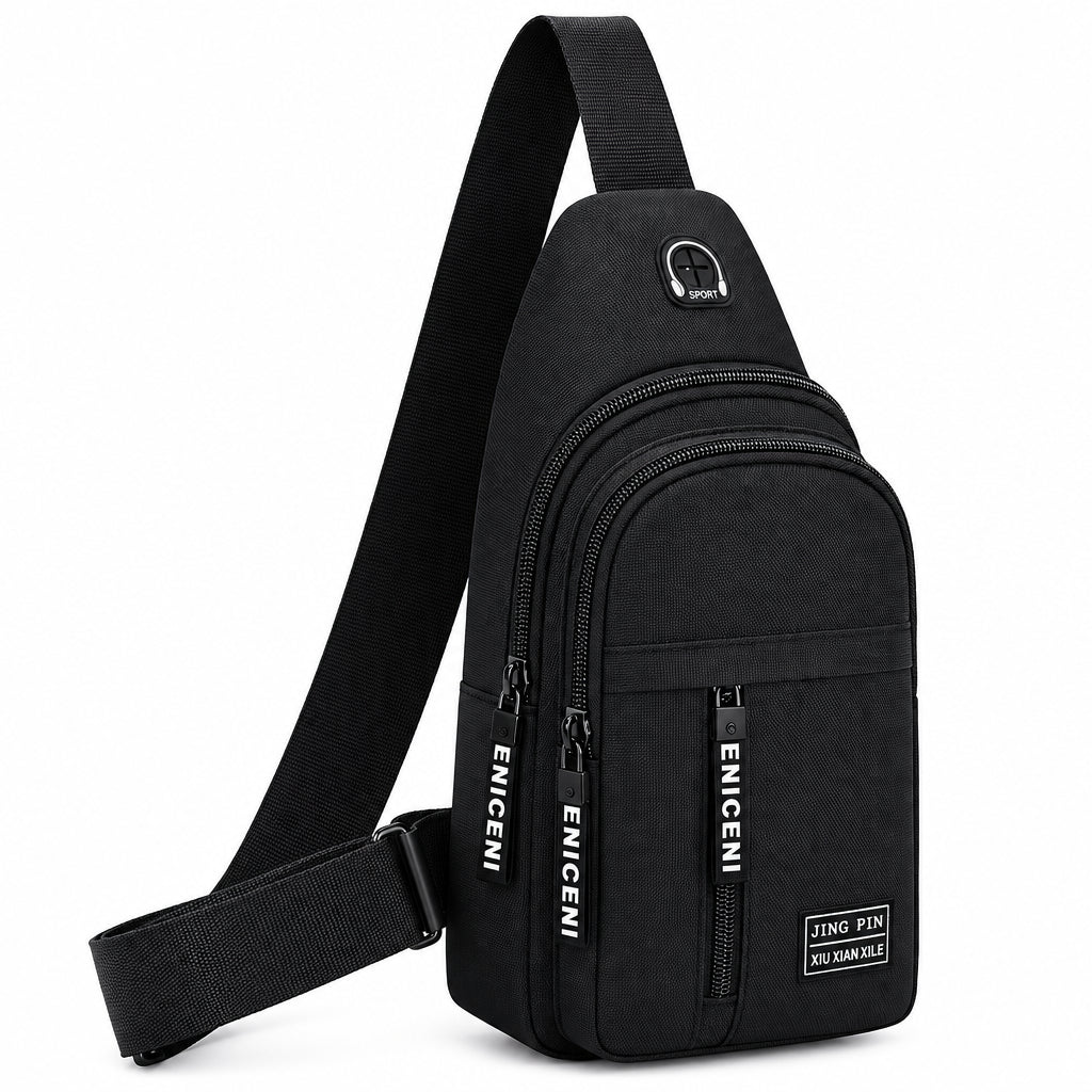Men’s Crossbody Chest Bag – Multifunctional Travel Sling Bag