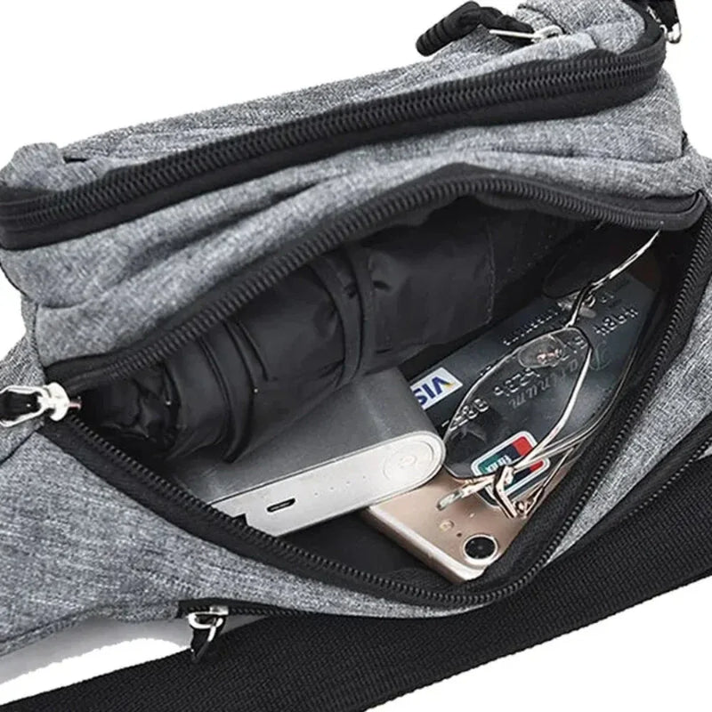 Multifunctional Waist Bag – Large Capacity & Water-Resistant