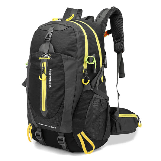 40L Travel Backpack – Water-Resistant Hiking, Camping & Laptop Bag