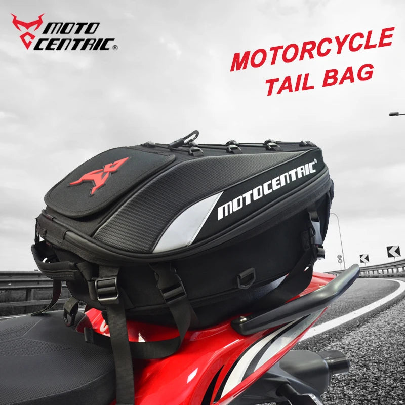 Waterproof Motorcycle Backpack – Multifunctional Tail Bag