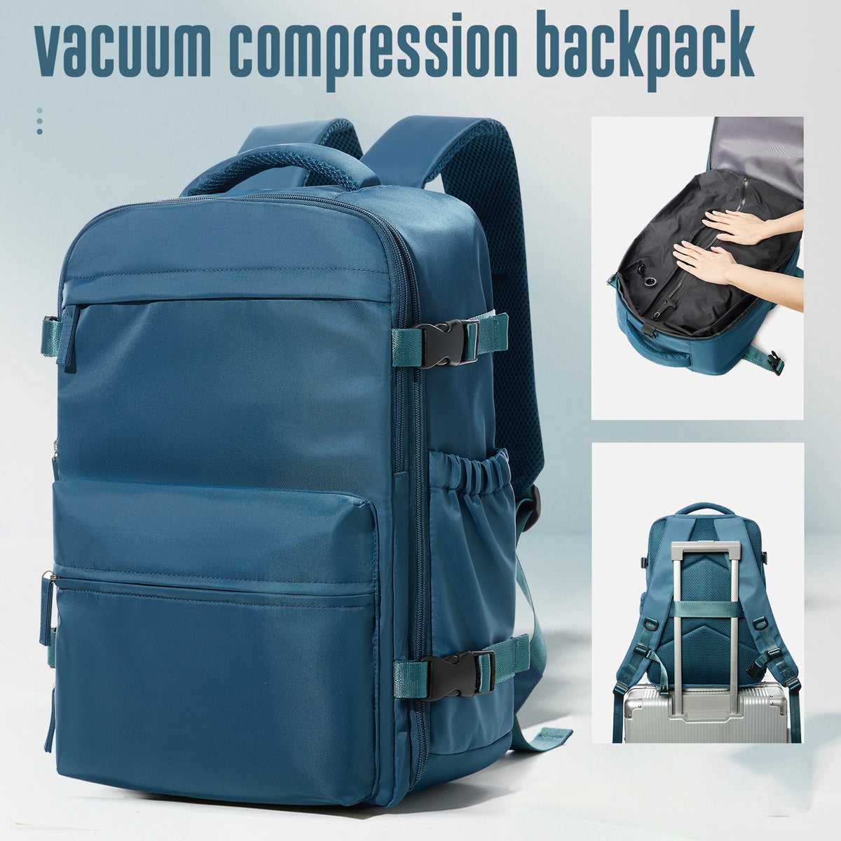 Expandable Travel Backpack – Large Capacity Laptop Backpack for Business, Travel & Everyday