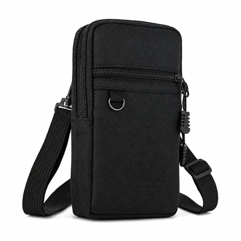Men’s Mini Waist Bag – Multifunctional Crossbody Phone Pouch