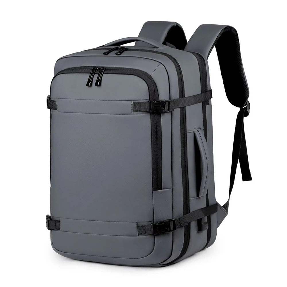 Classic Travel Backpack for Men – Large Capacity, Waterproof & Laptop Compartment