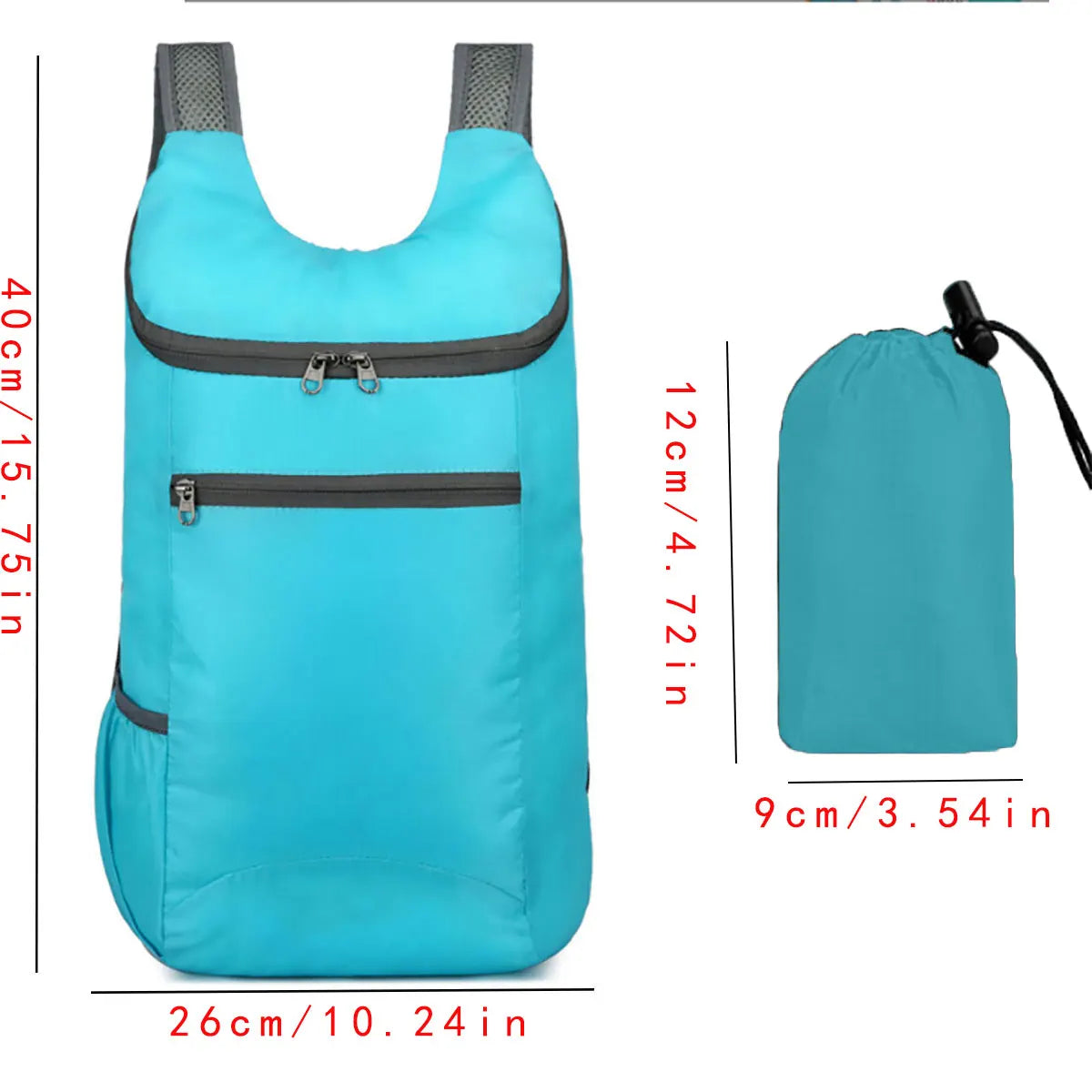 Foldable Waterproof Travel Backpack – Large Capacity