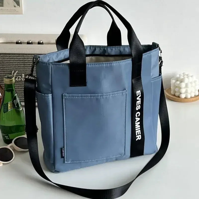 Waterproof Nylon Tote Bag – Large Capacity & Stylish Shoulder Bag