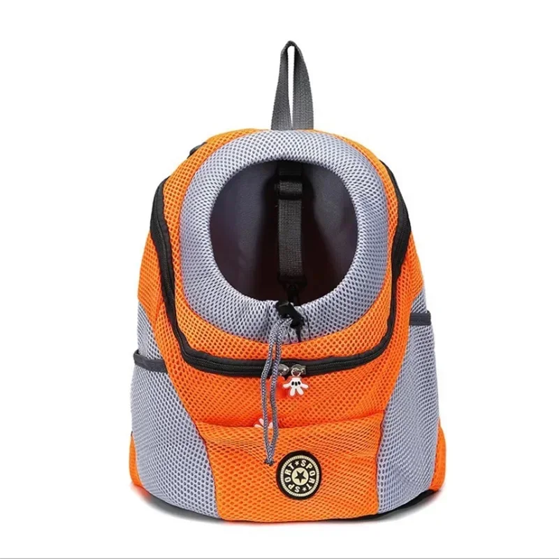 Pet Carrier Backpack – Breathable, Adjustable & Reflective Safety Strips
