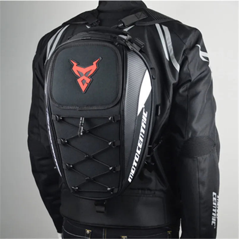 Waterproof Motorcycle Backpack – Multifunctional Tail Bag