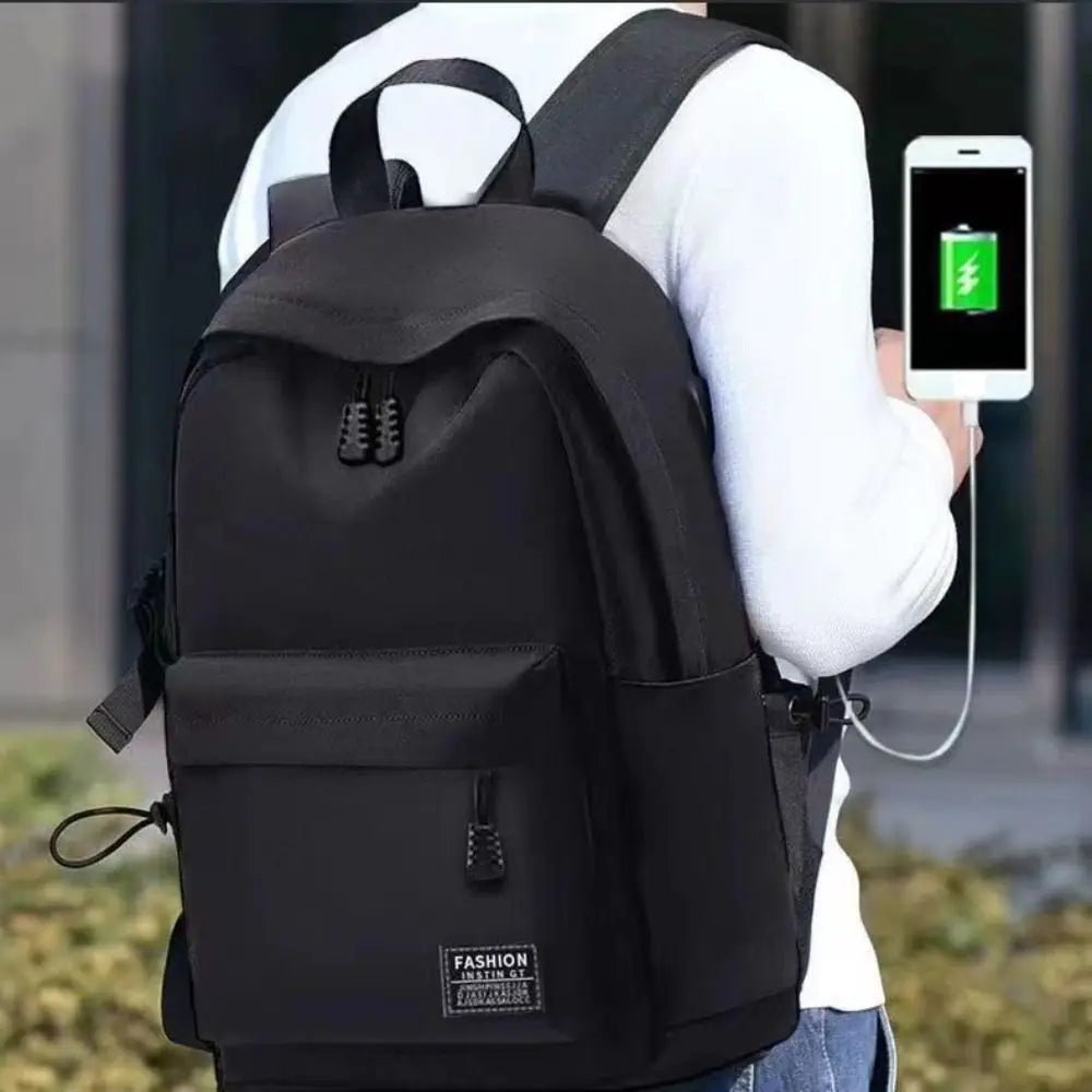 Men’s Minimalist Backpack – Large Capacity, Versatile & Unisex