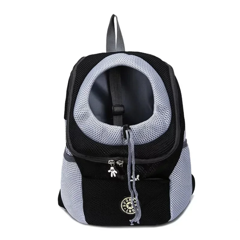 Pet Carrier Backpack – Breathable, Adjustable & Reflective Safety Strips