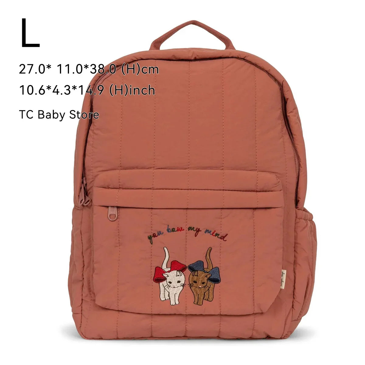 Kids Cherry Backpack – Cute Parent-Child Travel & School Bag