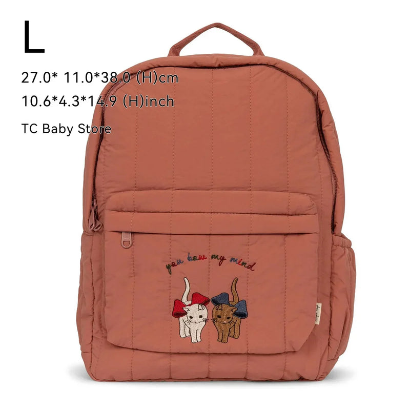 Kids Cherry Backpack – Cute Parent-Child Travel & School Bag