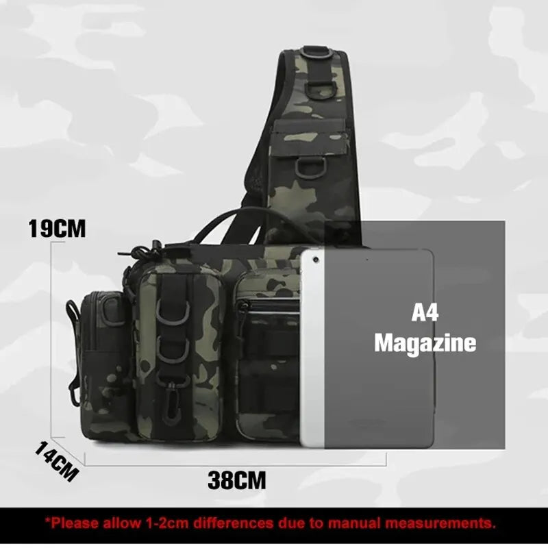 Fishing Tackle Backpack – Rod Holder & Gear Storage