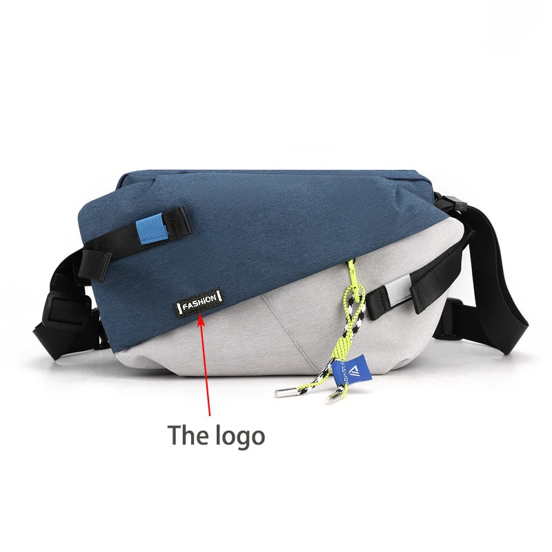 High-Quality Nylon Waist Pack – Unisex Chest & Crossbody Bag