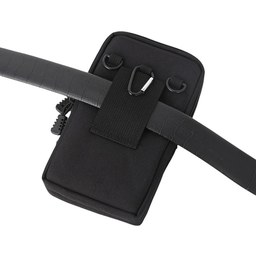 Men’s Mini Waist Bag – Multifunctional Crossbody Phone Pouch