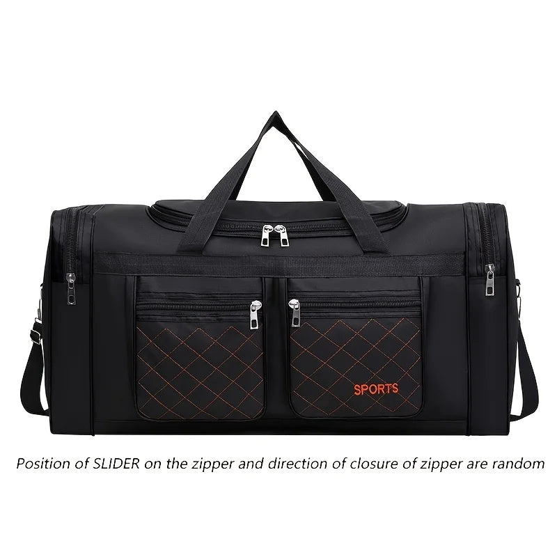 Large Capacity Travel Duffel Bag | Multi-Pocket Sports & Weekend Bag