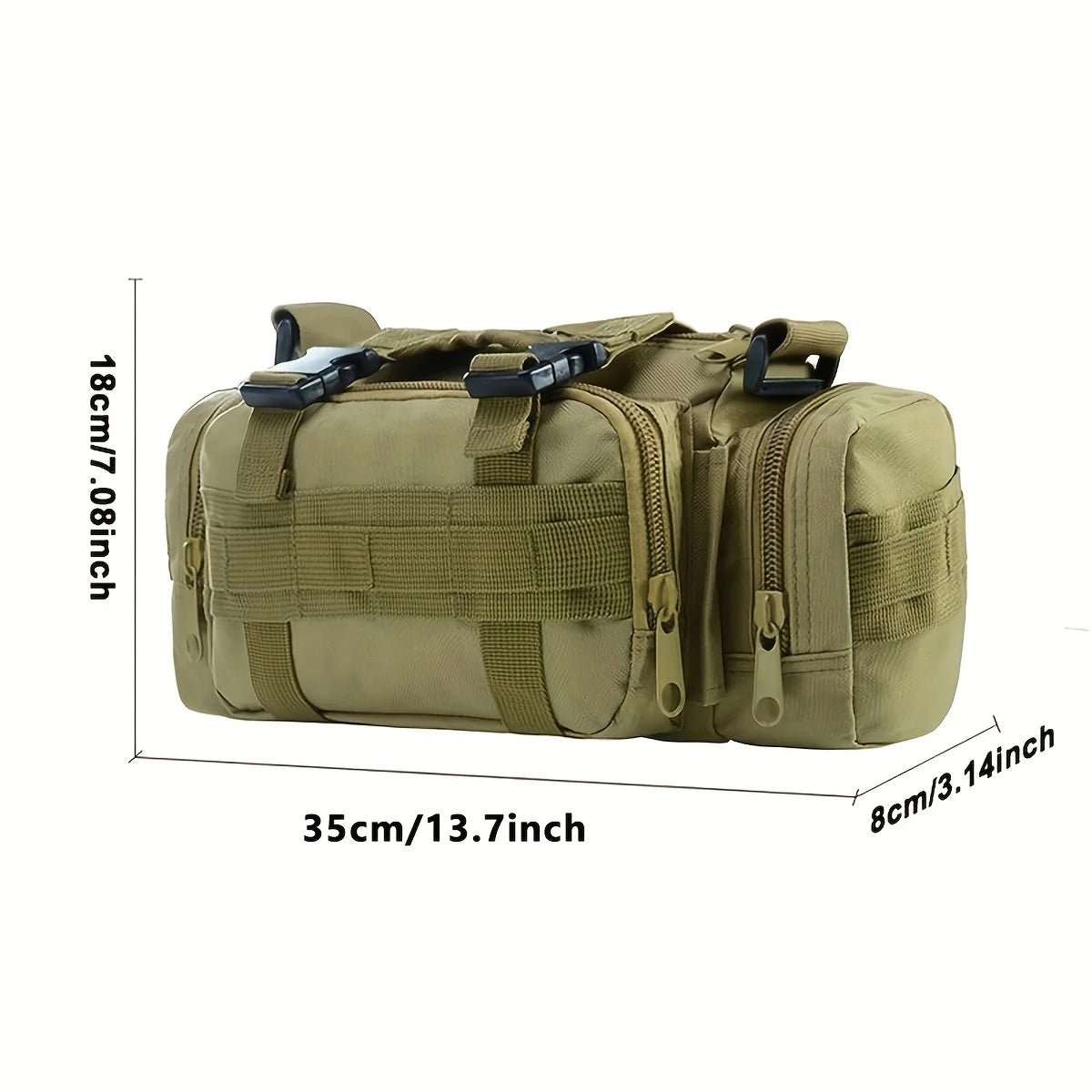 Outdoor Tactical Waist Bag – Camouflage, Multifunctional & Sporty