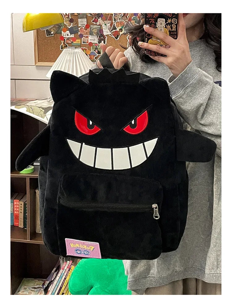 Gengar Backpack – Cute Kawaii Anime Bag, Large Capacity