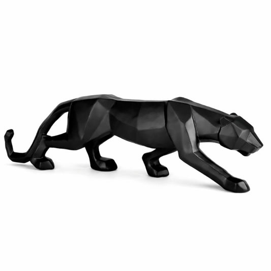 Abstract Panther Sculpture