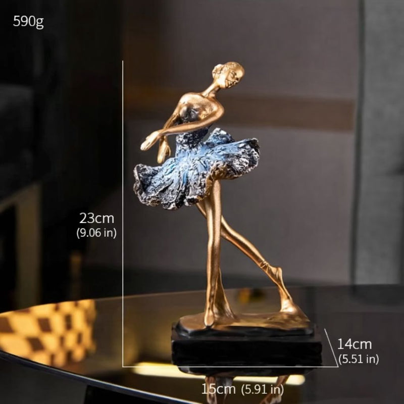 Abstract Decorative Dancer Sculptures