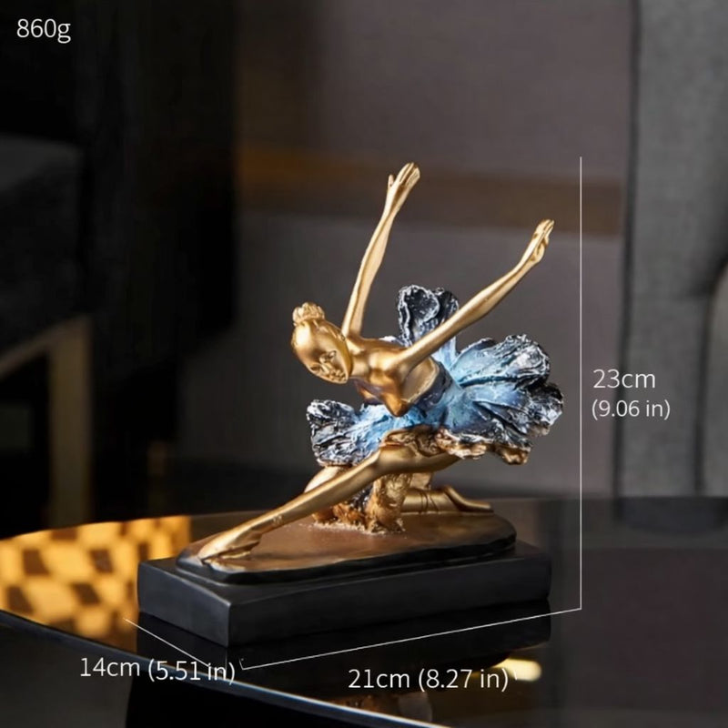 Abstract Decorative Dancer Sculptures