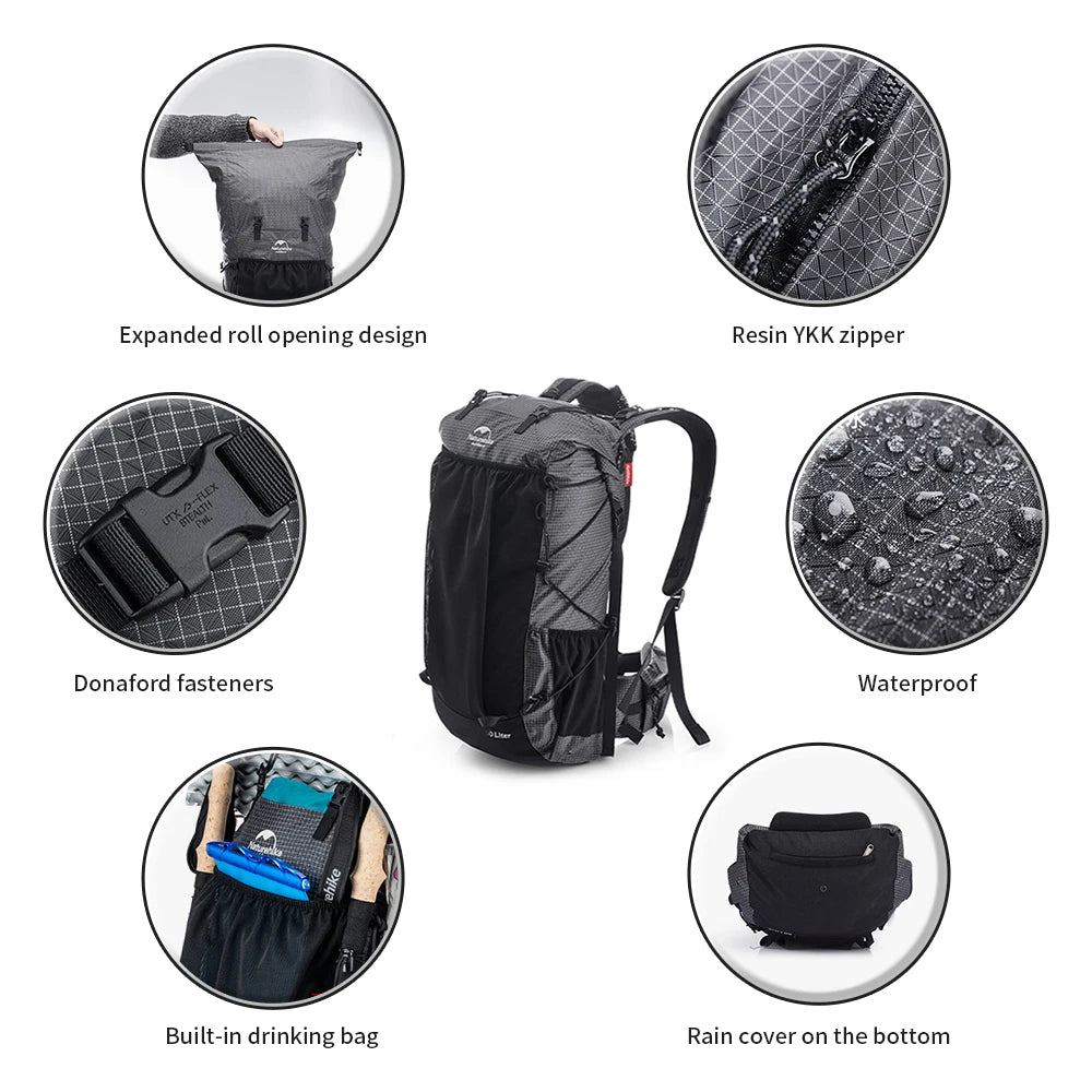 60+5L Hiking Backpack – Ultralight & Waterproof