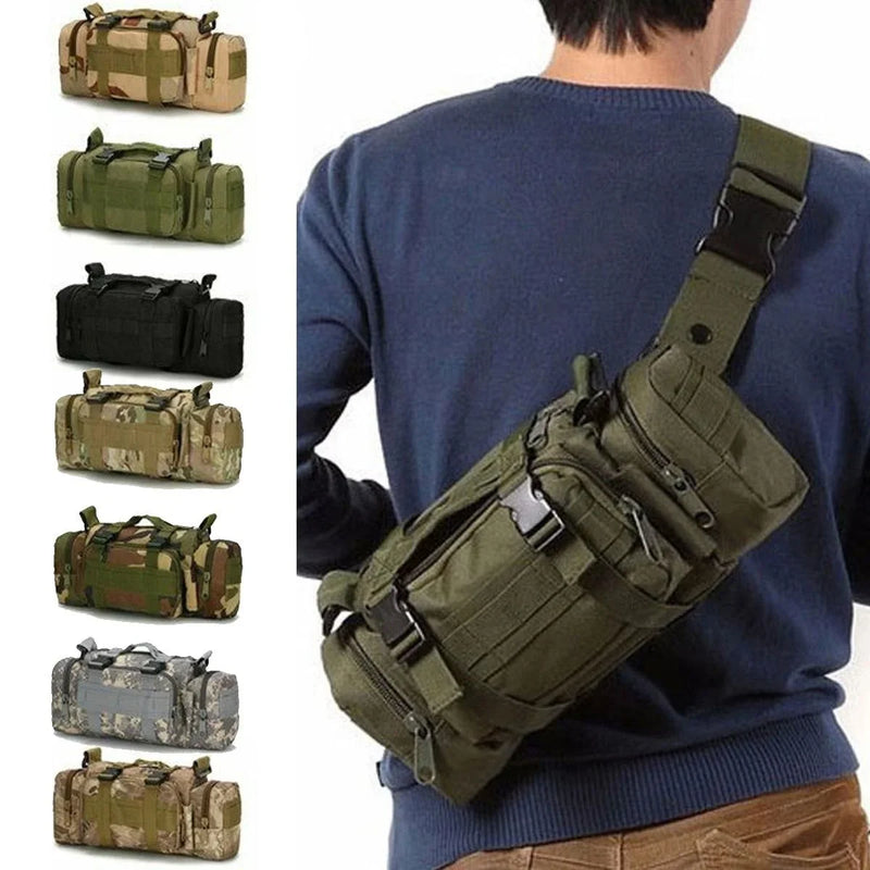 Outdoor Backpack Waist Bag – Compact & Versatile Hiking Pack