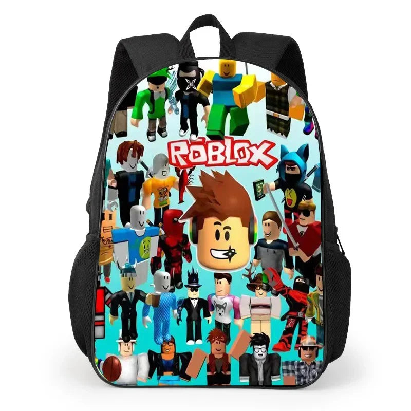 Roblox Cartoon Backpack – Stylish School & Travel Bag