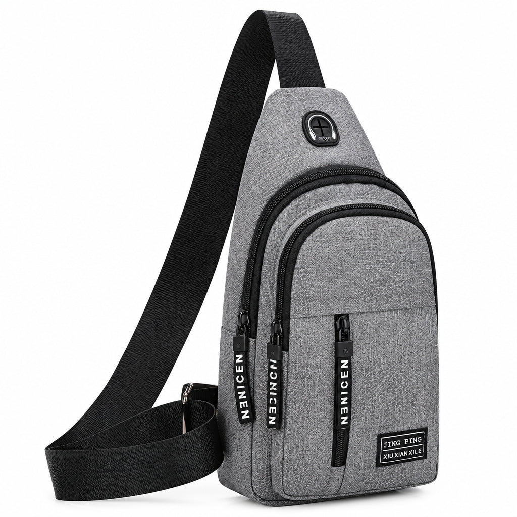 Men’s Crossbody Chest Bag – Multifunctional Travel Sling Bag