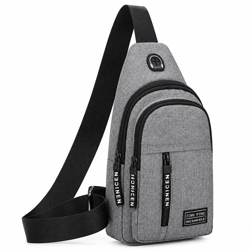 Men’s Crossbody Chest Bag – Multifunctional Travel Sling Bag