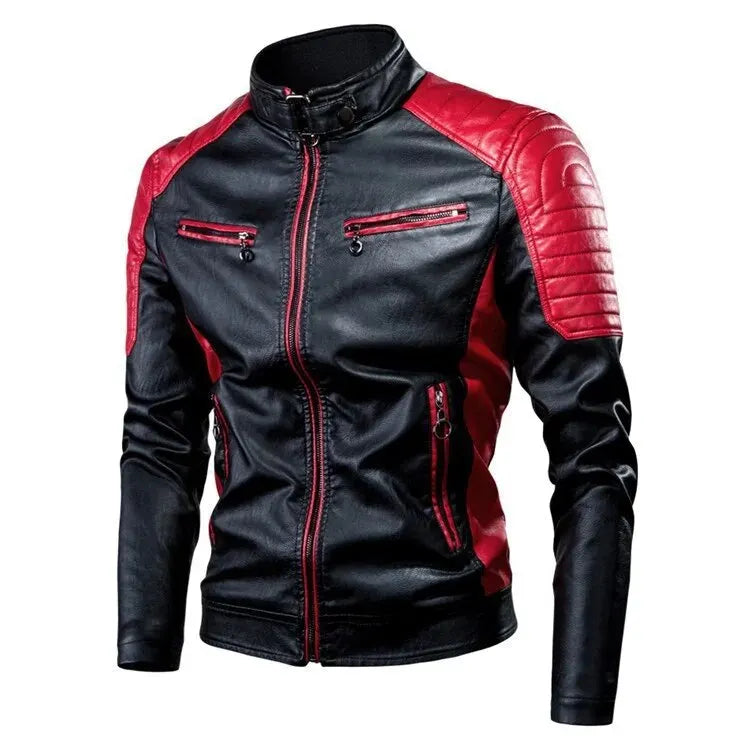 Men's Slim-Fit Waterproof Motorcycle Jacket