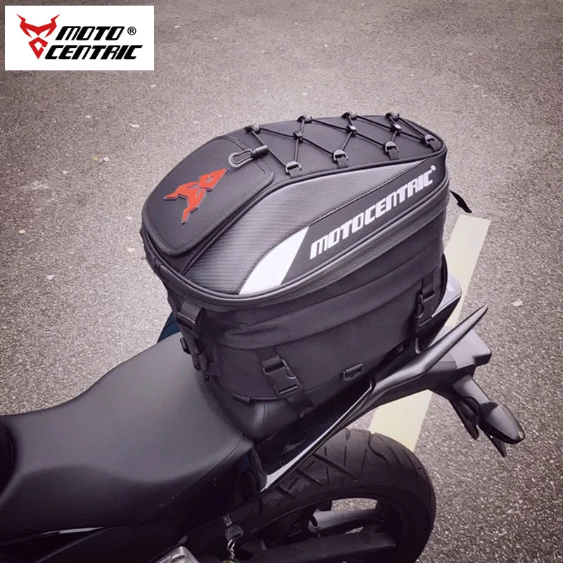Waterproof Motorcycle Backpack – Multifunctional Tail Bag