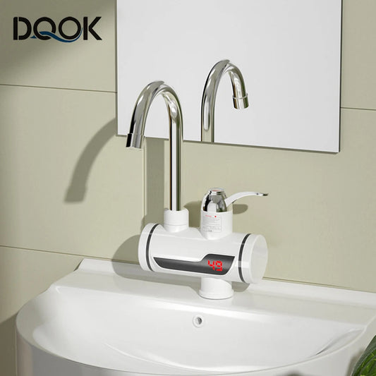 Instant Electric Hot Water Faucet with LED Display – Fast Heating Kitchen Tap