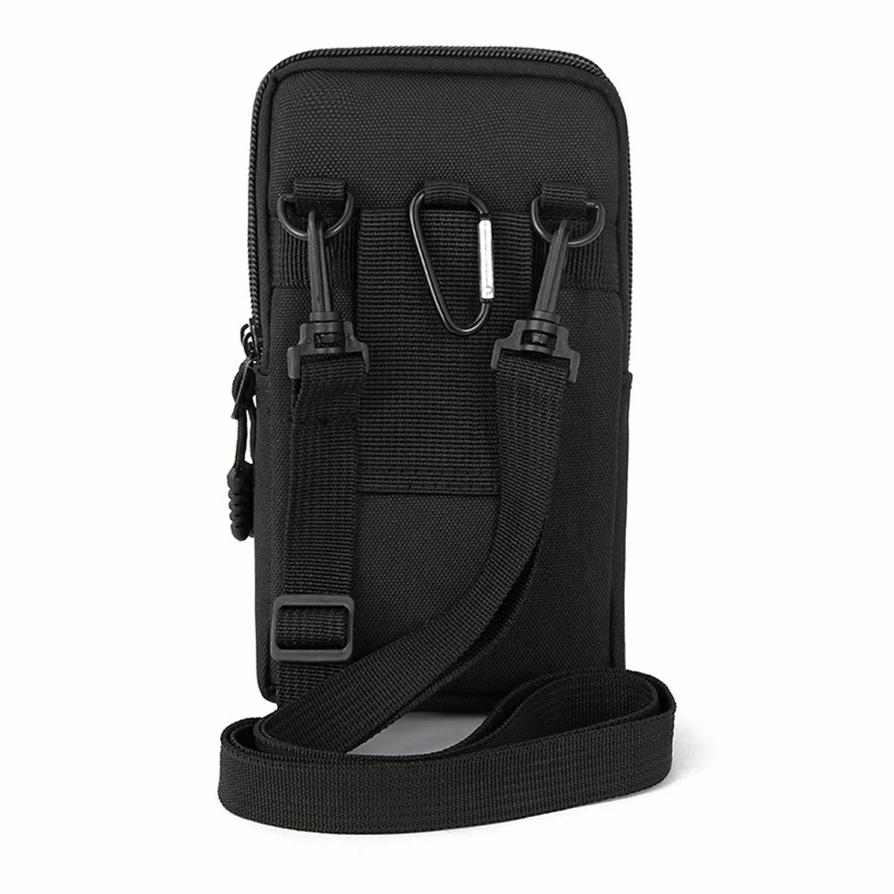 Men’s Mini Waist Bag – Multifunctional Crossbody Phone Pouch