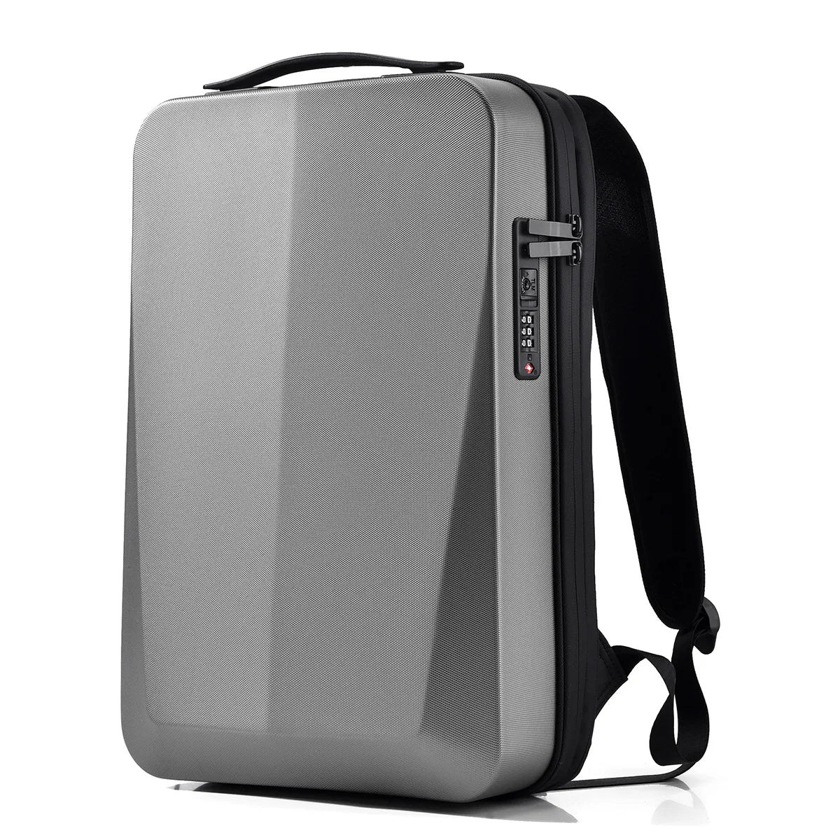 Men's Hard Shell Laptop Backpack – Waterproof, Large Capacity & Multi-Functional