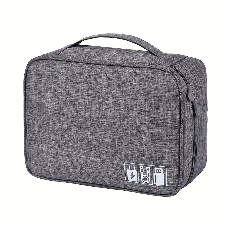 Layer Digital Storage Bag – Multifunctional Cable & Power Bank Case
