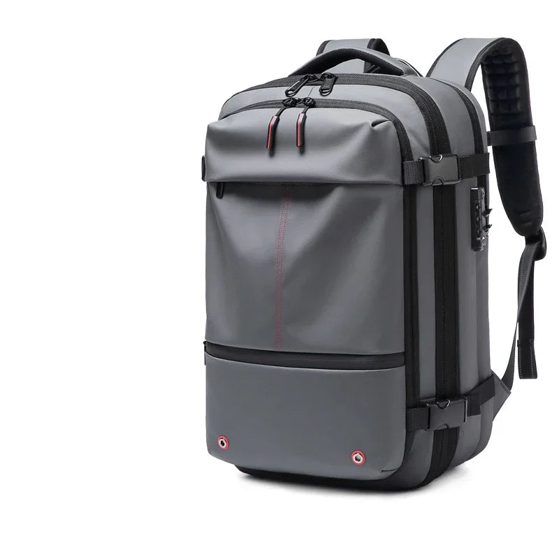 17" Expandable Travel Backpack for Men – Large Capacity Laptop & Business Backpack