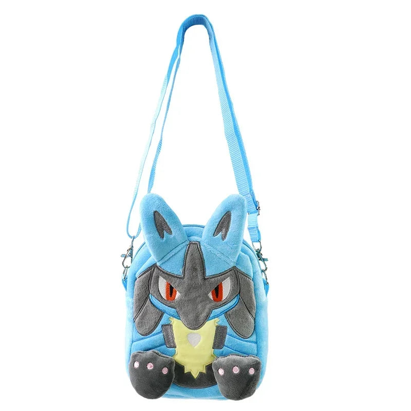 Pokemon Plush Backpack – Cute Anime Shoulder Bag