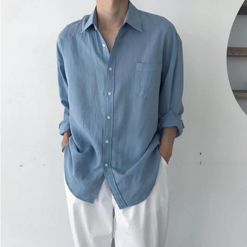 VINCENZO LINEN SHIRT