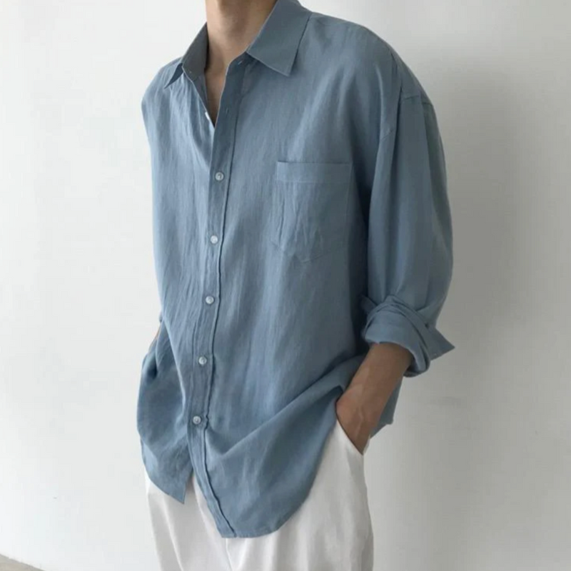 VINCENZO LINEN SHIRT