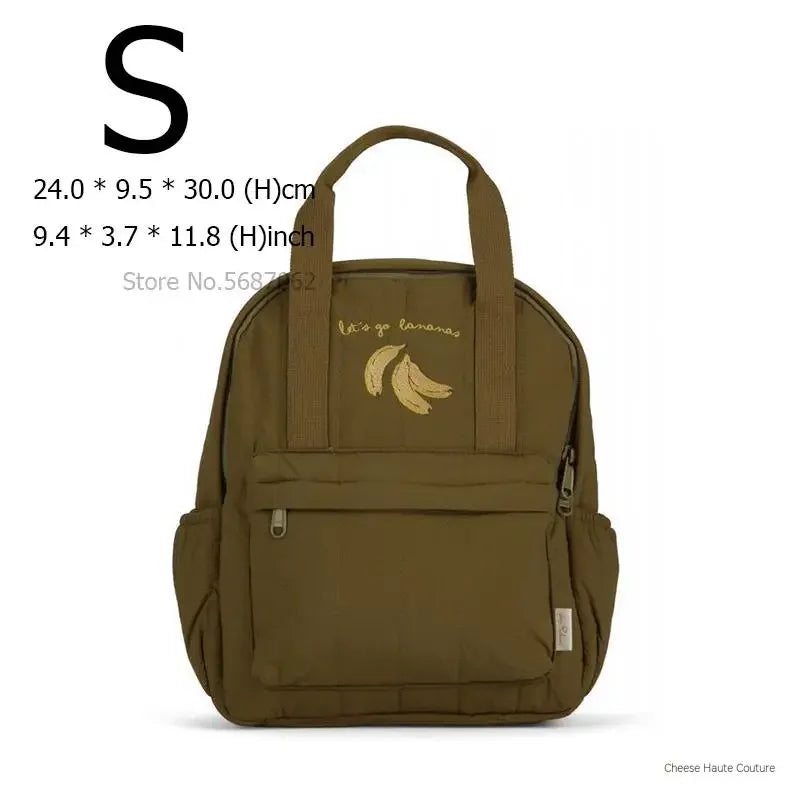 Kids Cherry Backpack – Cute Parent-Child Travel & School Bag