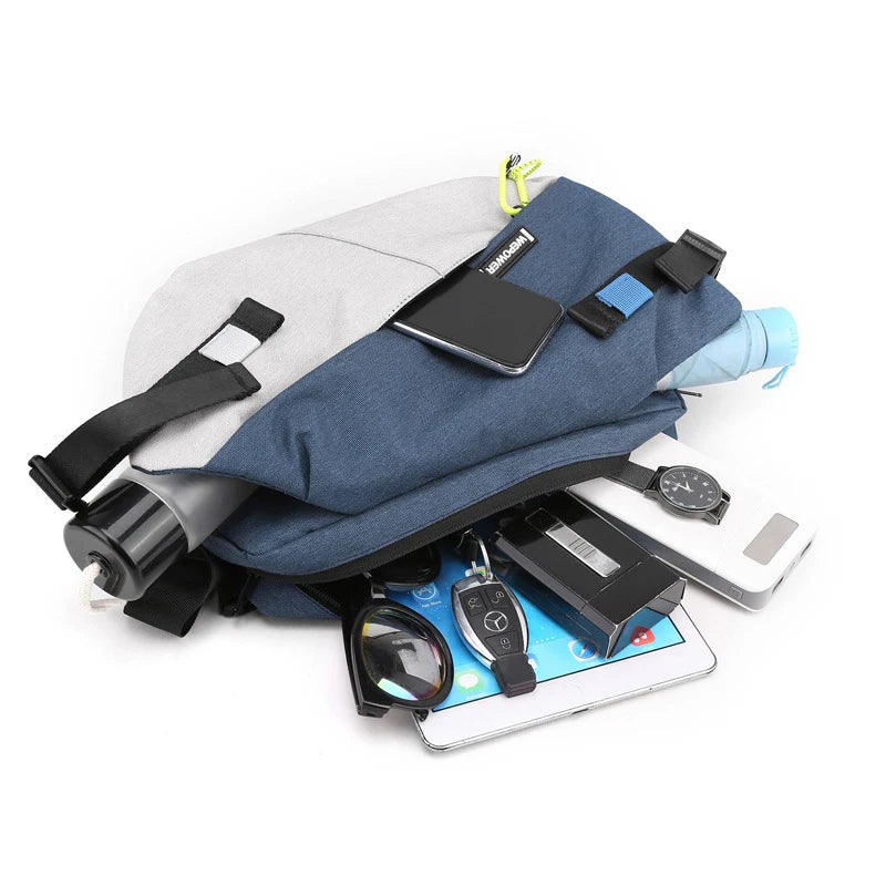High-Quality Nylon Waist Pack – Unisex Chest & Crossbody Bag