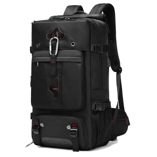 Large Capacity Waterproof Travel Backpack with USB Port – Spacious & Practical Design