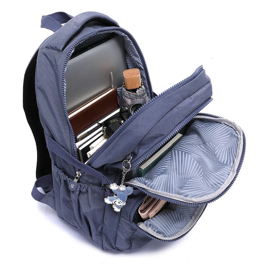 Luxury Waterproof Travel Backpack – Stylish Large School Bag for Teens