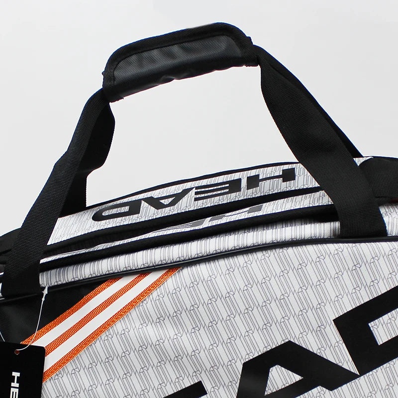Tennis Racket Backpack – Large Capacity, 3–6 Racquets & Shoe Compartment