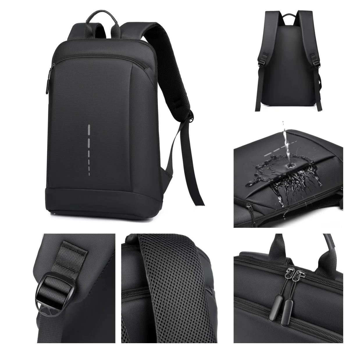 Men’s Waterproof Laptop Backpack – Ultra-Lightweight 15.6" Backpack